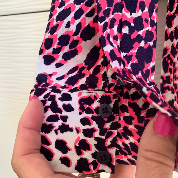 Mint Velvet, Animal Print Blouse - Picture 6 of 9